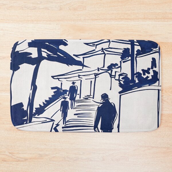 Item preview, Changsha, China - Blue Abstract Art designed and sold by shadow-bloom.