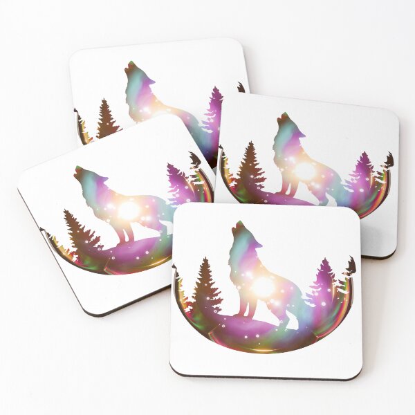 Item preview, Howling Wolf Bubble designed and sold by Tao's Inspired Hands.