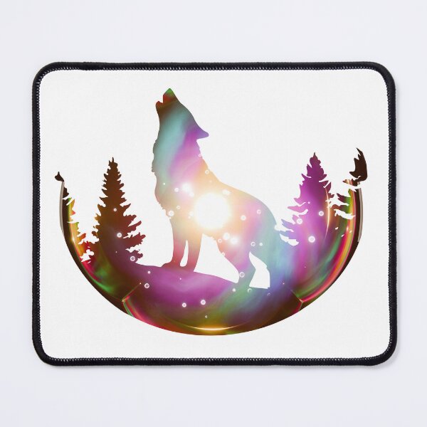 Item preview, Howling Wolf Bubble designed and sold by Tao's Inspired Hands.