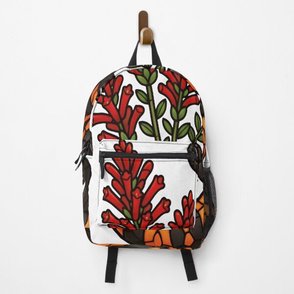 Item preview,  Stained Glass Gila Monster and Red Desert Flora designed and sold by Vitreous-Fauna.