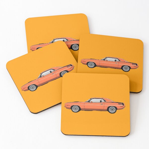 Item preview, 1970 Plymouth Barracuda Poster – Vintage American Muscle Car Gift designed and sold by Motorline44.