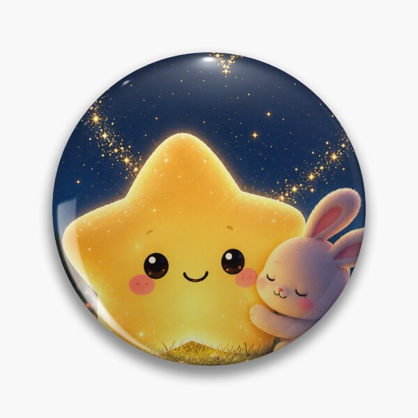Item preview, Cute Star and Bunny Friends designed and sold by DaryaArtFrance.