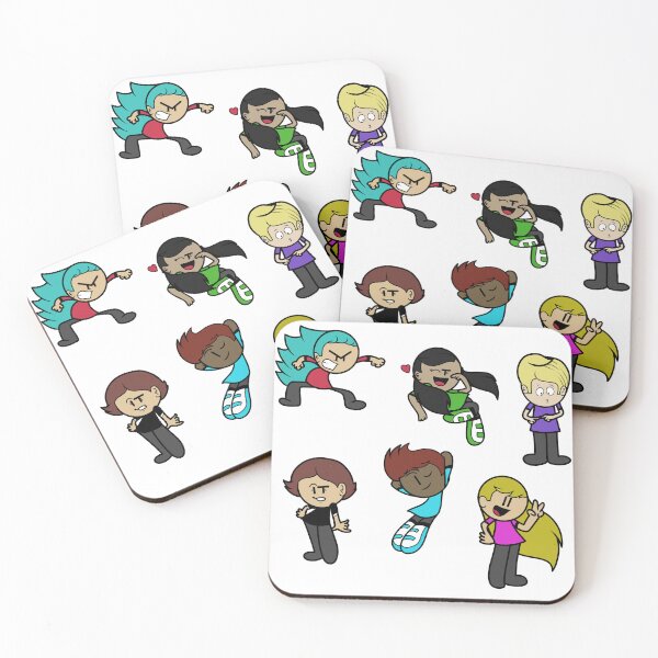 Item preview, Lumen Squad Chibi Characters - Cute Cartoon Stickers Decorative designed and sold by EscuadronLumen.