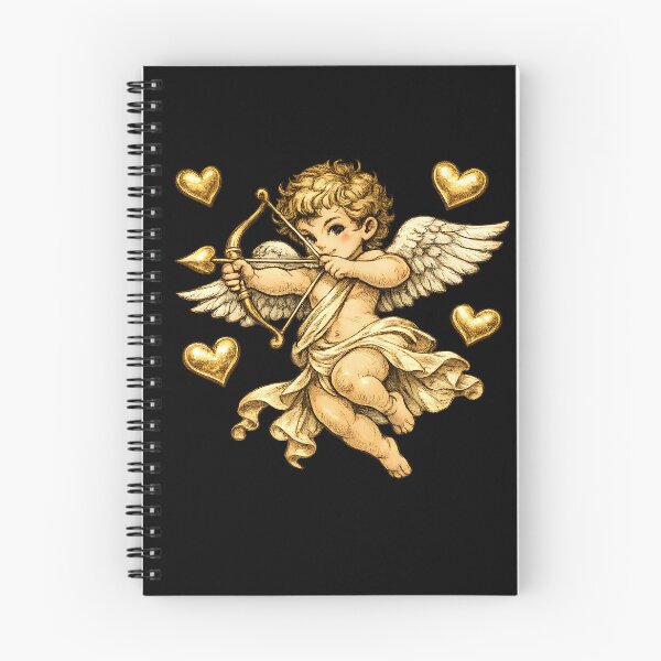 Item preview, Vintage Golden Cherub Cupid Illusion designed and sold by digitalbob60.