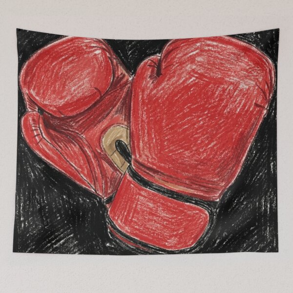 Item preview, The boxer's gloves designed and sold by CristianCEB.