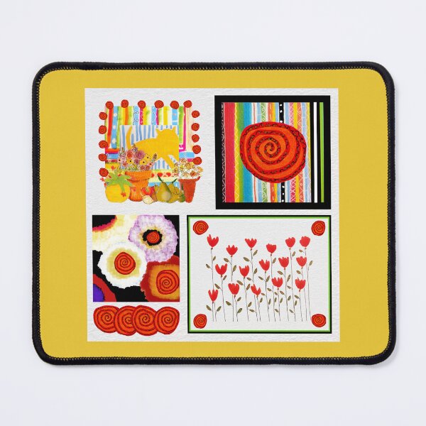 Item preview, Five Bold Repeat designed and sold by phylliswalter.