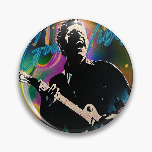 Item preview, Neon Psych Rock Guitarist Fluid Art Poster designed and sold by AXENT Designs.