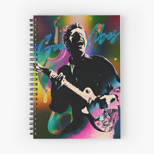 Item preview, Neon Psych Rock Guitarist Fluid Art Poster designed and sold by AXENT Designs.