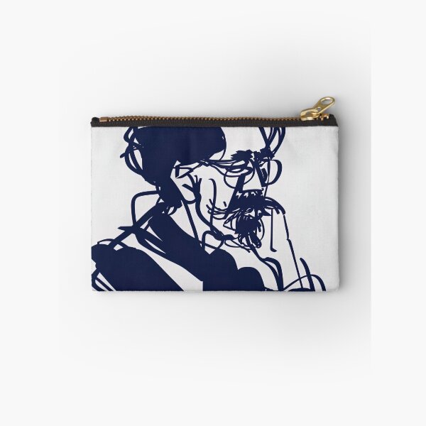 Item preview, Charles Dickens - Blue Abstract Art designed and sold by shadow-bloom.