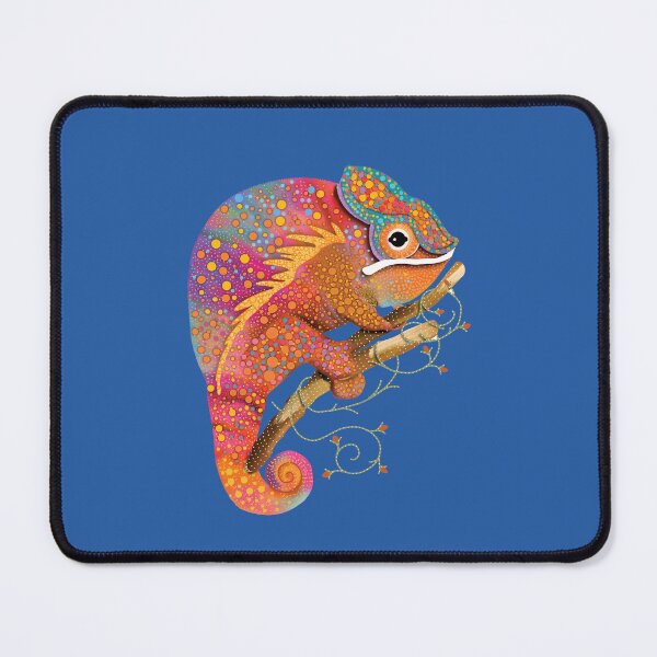 Item preview, Vibrant Rainbow Chameleon Colorful Lizard designed and sold by Karin Taylor.
