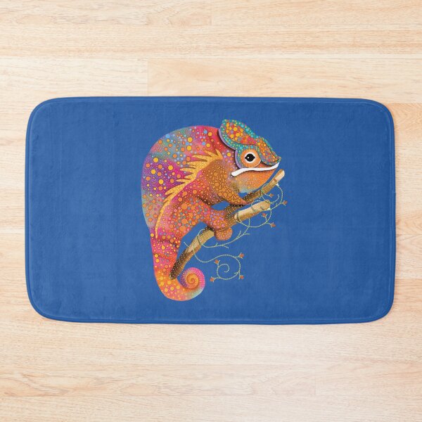 Item preview, Vibrant Rainbow Chameleon Colorful Lizard designed and sold by Karin Taylor.