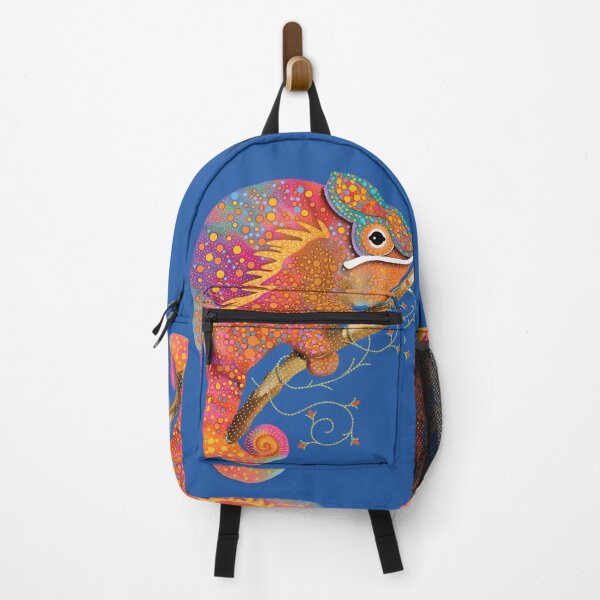 Item preview, Vibrant Rainbow Chameleon Colorful Lizard designed and sold by Karin Taylor.