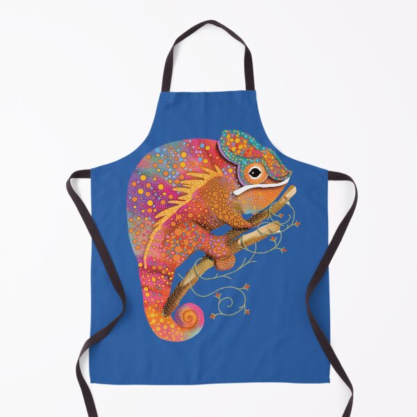 Item preview, Vibrant Rainbow Chameleon Colorful Lizard designed and sold by Karin Taylor.