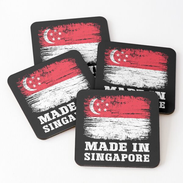 Item preview, Made in Singapore Vintage Distressed Flag designed and sold by Dmetalx Art Apparel.