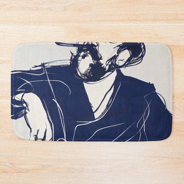 Item preview, Charles Gounod - Blue Abstract Art designed and sold by shadow-bloom.