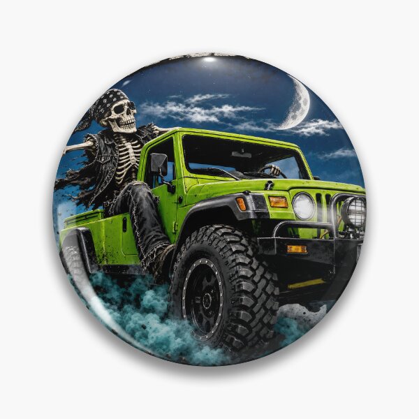 Item preview, Skeleton Jeep Adventure Graphic designed and sold by castillomiami.