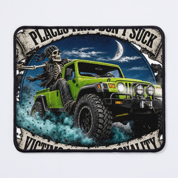 Item preview, Skeleton Jeep Adventure Graphic designed and sold by castillomiami.