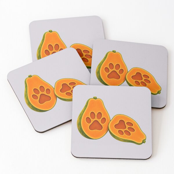 Item preview, Paw Paw | Cute Cat Papaya Pun designed and sold by Ginastle26.