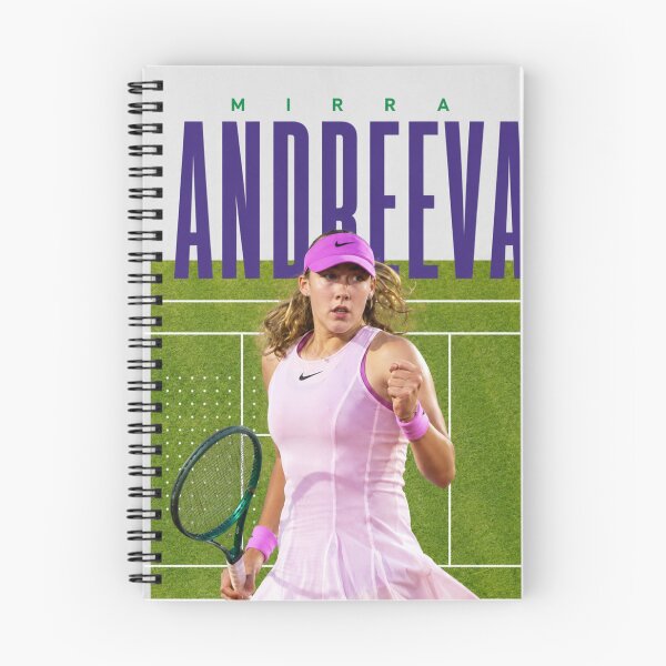 Item preview, Mirra Andreeva Wimbledon Grass Court Champion Tennis Poster designed and sold by Holy-Verse.