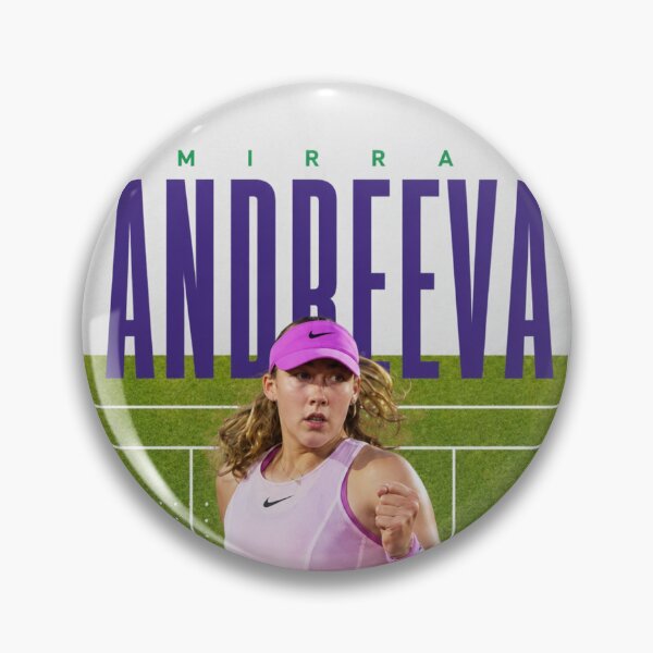 Item preview, Mirra Andreeva Wimbledon Grass Court Champion Tennis Poster designed and sold by Holy-Verse.