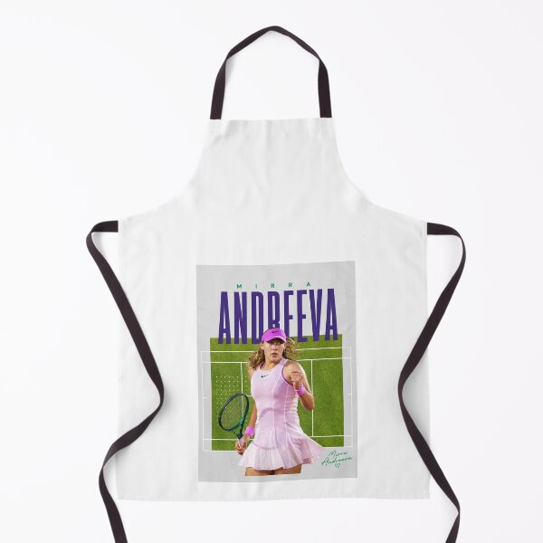 Item preview, Mirra Andreeva Wimbledon Grass Court Champion Tennis Poster designed and sold by Holy-Verse.