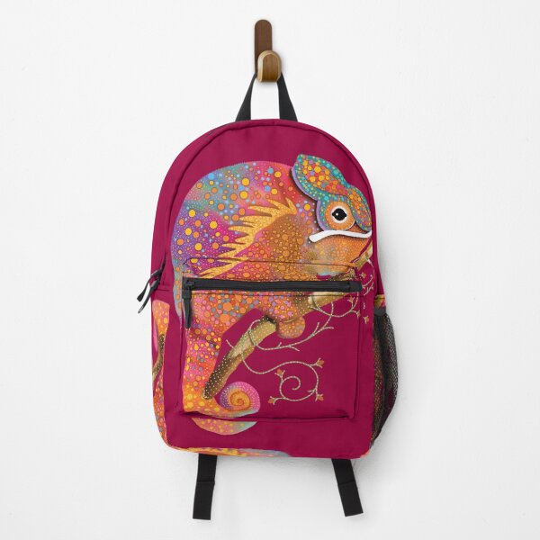 Item preview, Vibrant Rainbow Chameleon Colorful Lizard designed and sold by Karin Taylor.