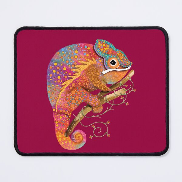 Item preview, Vibrant Rainbow Chameleon Colorful Lizard designed and sold by Karin Taylor.