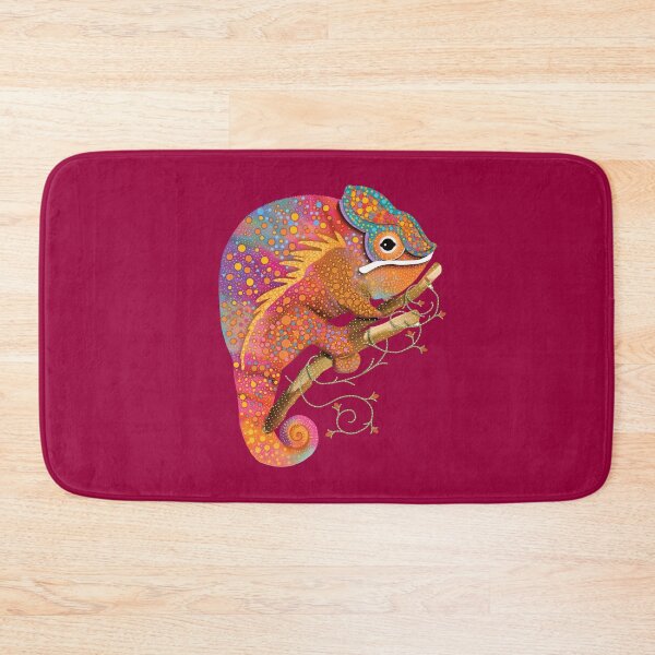 Item preview, Vibrant Rainbow Chameleon Colorful Lizard designed and sold by Karin Taylor.