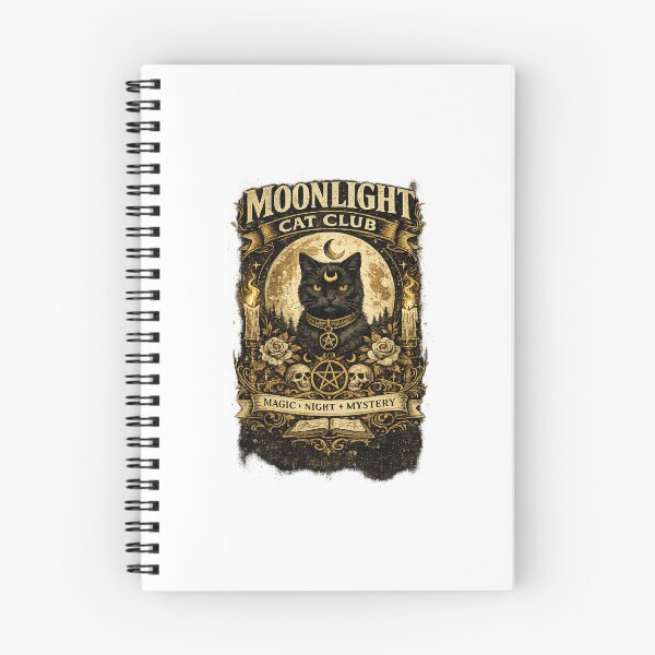 Item preview, Moonlight Cat Club designed and sold by HayoH.