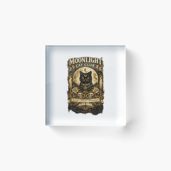 Item preview, Moonlight Cat Club designed and sold by HayoH.