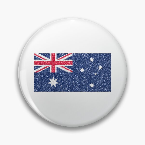 Item preview, australia glitter flag designed and sold by designsbysamantha.