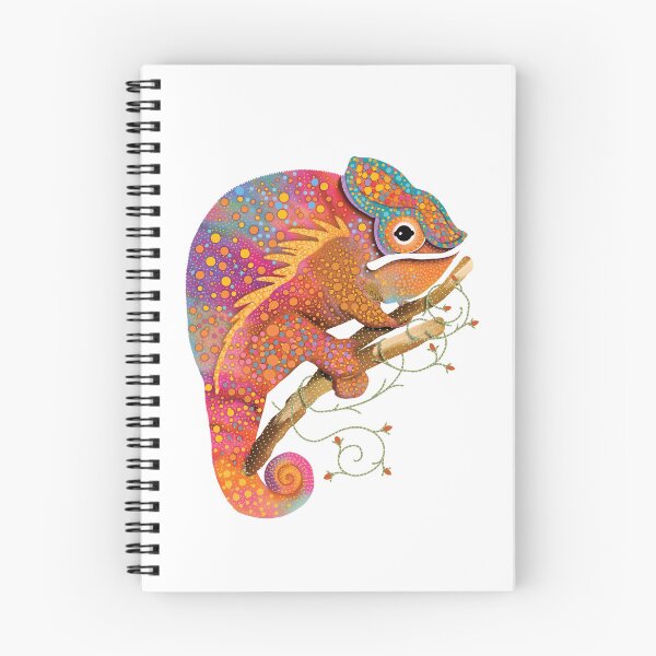 Item preview, Vibrant Rainbow Chameleon Colorful Lizard designed and sold by Karin Taylor.