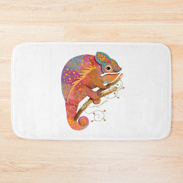Item preview, Vibrant Rainbow Chameleon Colorful Lizard designed and sold by Karin Taylor.