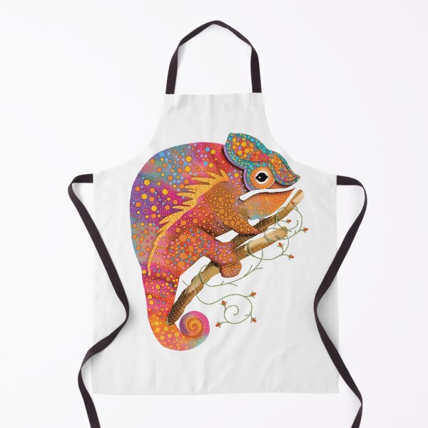 Item preview, Vibrant Rainbow Chameleon Colorful Lizard designed and sold by Karin Taylor.