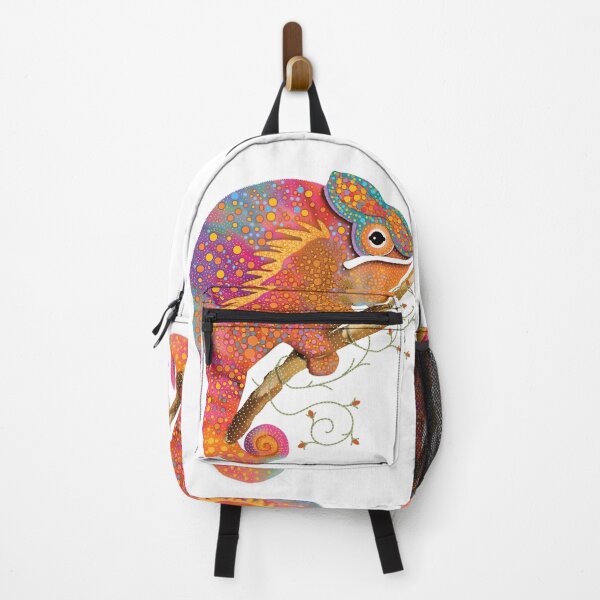 Item preview, Vibrant Rainbow Chameleon Colorful Lizard designed and sold by Karin Taylor.
