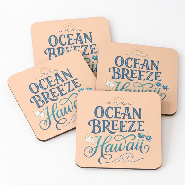 Artikelvorschau, Ocean Breeze Hawaii – Hawaiian Vibes Design entworfen und verkauft von Sea Gem.