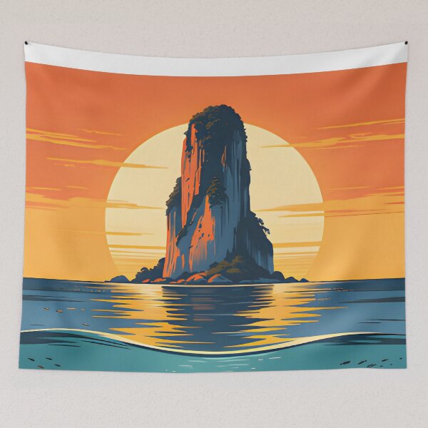 Item preview, Thailand Retro Sunset Collection designed and sold by Spirit of Siam.
