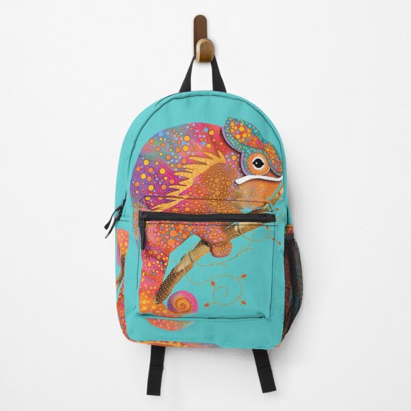Item preview, Vibrant Rainbow Chameleon Colorful Lizard designed and sold by Karin Taylor.