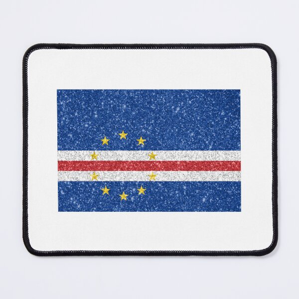 Item preview, cape verde glitter flag designed and sold by designsbysamantha.