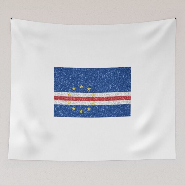 Item preview, cape verde glitter flag designed and sold by designsbysamantha.
