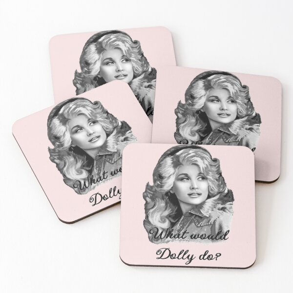 Item preview, What Would Dolly Do? designed and sold by She’s The Boss.