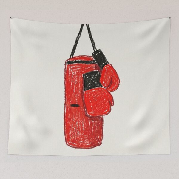 Item preview, Boxing bag and gloves designed and sold by CristianCEB.