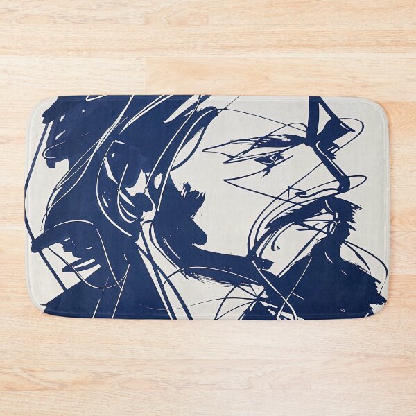 Item preview, Che Guevara - Blue Abstract Art designed and sold by shadow-bloom.
