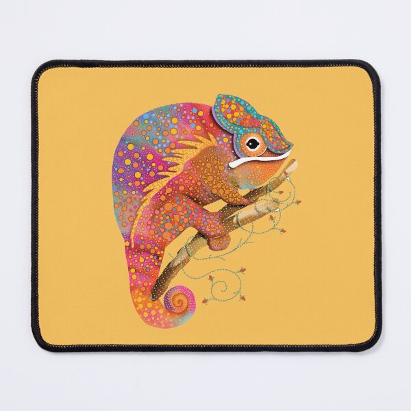 Item preview, Vibrant Rainbow Chameleon Colorful Lizard designed and sold by Karin Taylor.