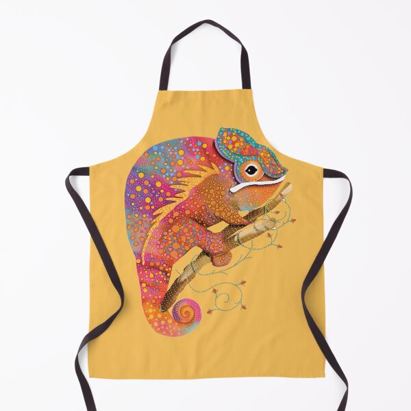 Item preview, Vibrant Rainbow Chameleon Colorful Lizard designed and sold by Karin Taylor.