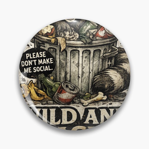 Item preview, Wild And Trashy Raccoon designed and sold by HayoH.