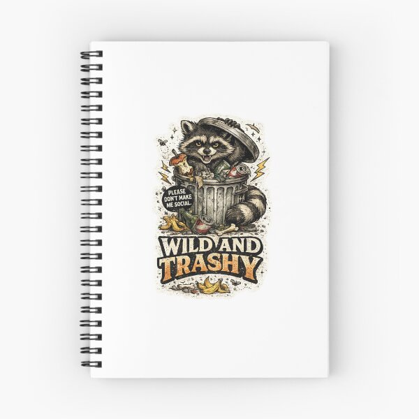 Item preview, Wild And Trashy Raccoon designed and sold by HayoH.