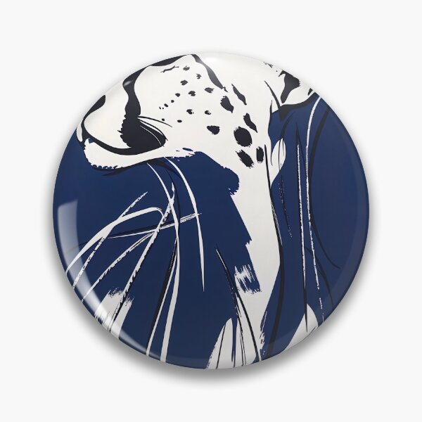 Item preview, cheetah - Blue Abstract Art designed and sold by shadow-bloom.