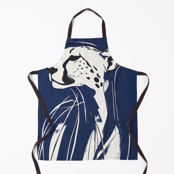 Item preview, cheetah - Blue Abstract Art designed and sold by shadow-bloom.