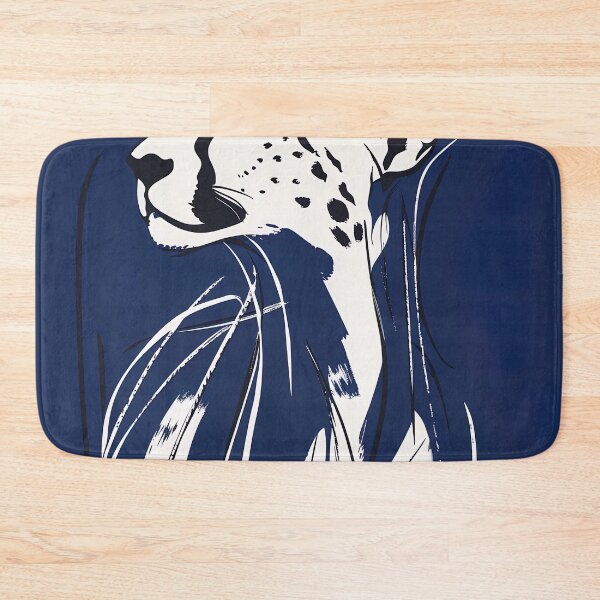 Item preview, cheetah - Blue Abstract Art designed and sold by shadow-bloom.